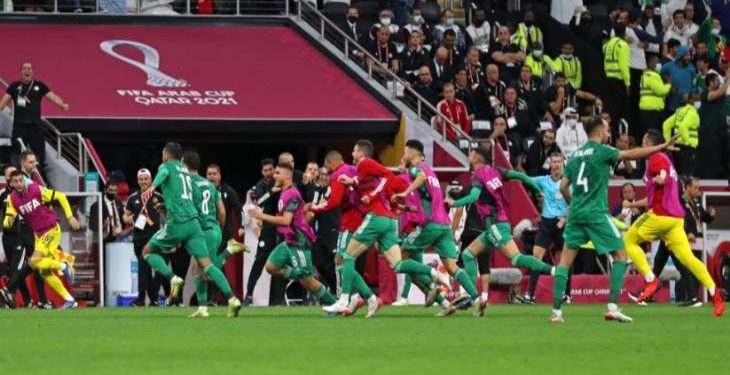 المنتخب الجزائري بطلاً لبطولة كأس العرب بالفوز على نظيره التونسي بهدفين