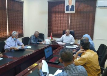 ترتيبات تفعيل مشروع امدادات المياه بمدينة الحوطة