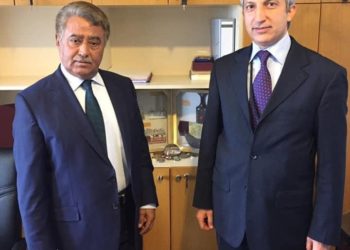 العظامي يبحث مع مسؤول تركي سبل تعزيز وتطوير العلاقات الثنائية