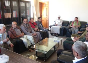 لقاء بسيئون يناقش تعزيز العمل الأمني والقضائي