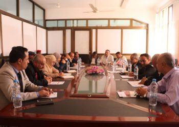 لجنة التحقيق تناقش مع قضاه تعز تفعيل دورهم في تعزيز حقوق الانسان