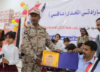 رئيس الأركان يؤكد اهتمام القيادة بأوضاع المعاقين من أبطال الجيش والمقاومة