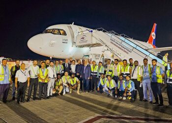 انضمام سادس طائرة إيرباص الى اسطول الخطوط الجوية اليمنية