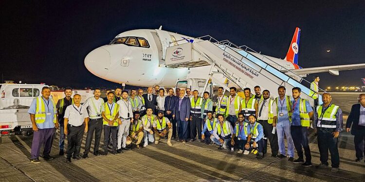 انضمام سادس طائرة إيرباص الى اسطول الخطوط الجوية اليمنية