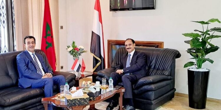 الأصبحي يبحث مع مدير المنظمة العربية للتنمية الصناعية  تعزيز التعاون المشترك