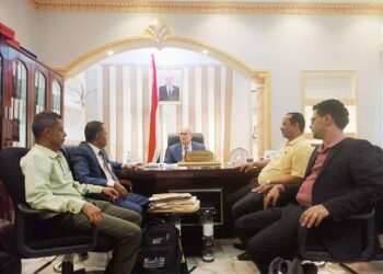 الاغبري يناقش تقرير  لجنة النزول الميداني لمحافظة المهرة