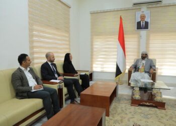 العرادة يناقش مع  وفد  أطباء بلا حدود الهولندية تدخلاتها الإنسانية في مأرب