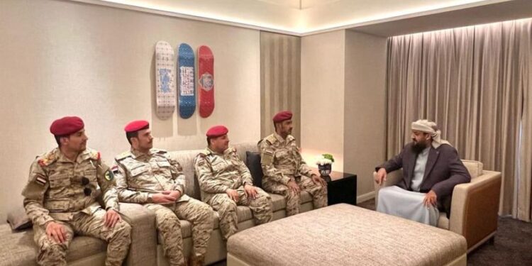 المحرمي ومجلي يطلعان على نتائج زيارة رئيس  الاركان لامريكا