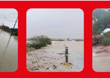 الهلال الاحمر يطالب بارسال طائرات اغاثه لانقاذ المحاصرين من اعصار تيج بالمهره