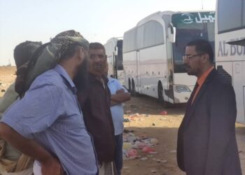 مدير عام الحج والعمرة بوزارة الأوقاف يتفقد منفذ الوديعة البري