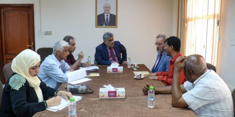 باصهيب  يلتقي نائب مدير  الاوتشا  ورئيس  أطباء بلا حدود البلجيكية