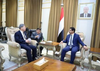 بجاش يلتقي سفير كوريا الجنوبية لدى اليمن