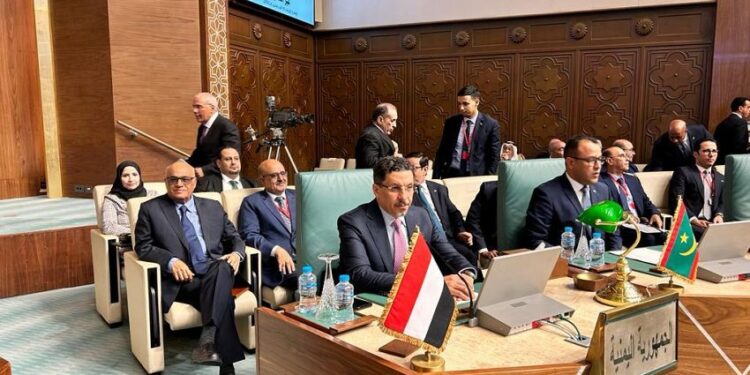 وزير الخارجية يشارك في مجلس الجامعة العربية الخاص بالوضع في غزه