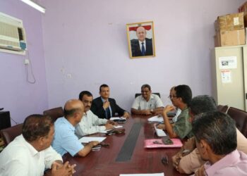 مناقشة سير عمل قطاع المعايير والجودة بوزارة التعليم الفني بعدن