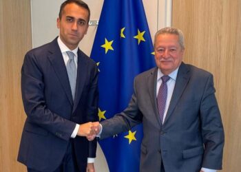 مصطفى يناقش مع المبعوث  الاوروبي  مستجدات الاوضاع في اليمن