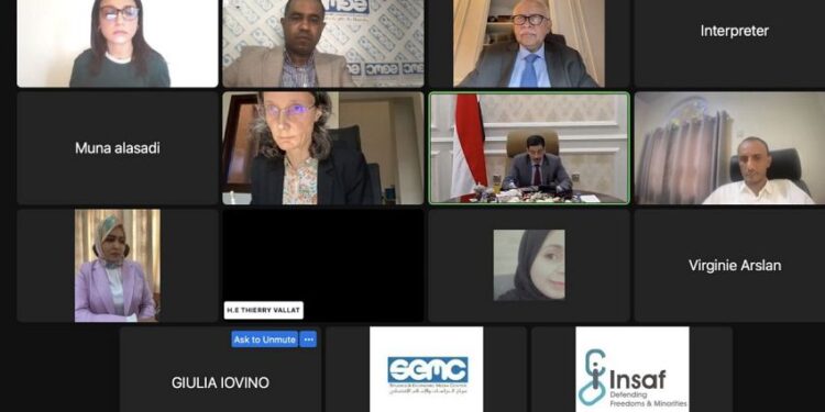 وزير الخارجية  يفتتح ندوة خاصة بإطلاق مشروع  يمانيات