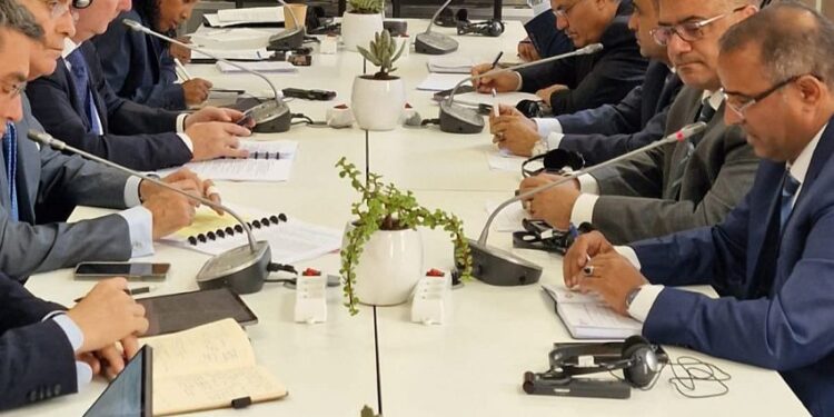 3 وزراء  يبحثون مع نائب رئيس البنك الدولي التحديات  في مجالي الغذاء والطاقة