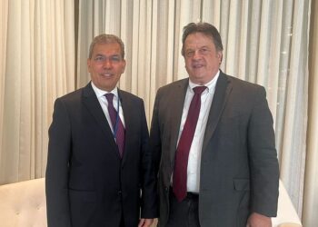 السعدي يبحث مع غريسلي الاوضاع الاقتصاديه والانسانيه في اليمن