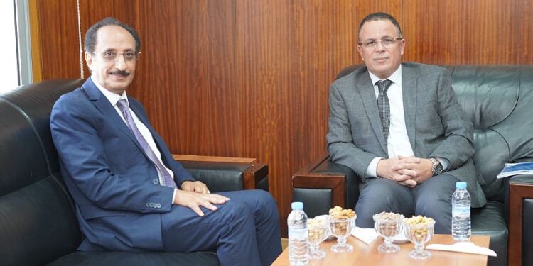 الأصبحي يلتقي مدير المعهد العالي للقضاء في المغرب