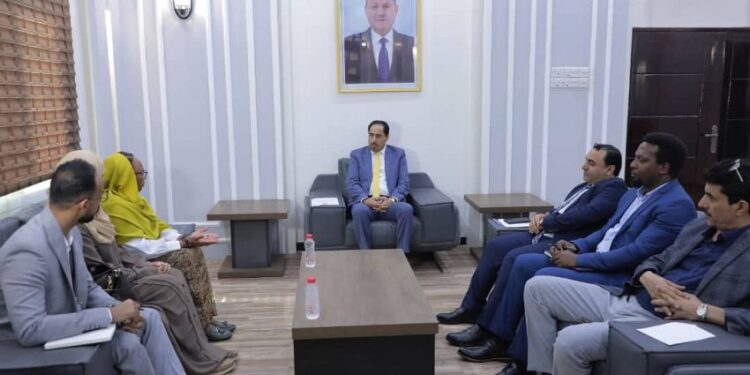 البكري يلتقي ممثل صندوق السكان ويختتم أنشطة مركز تدريب الشباب