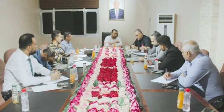 وزير الأشغال يترأس اجتماع مجلس إدارة صندوق صيانة الطرق