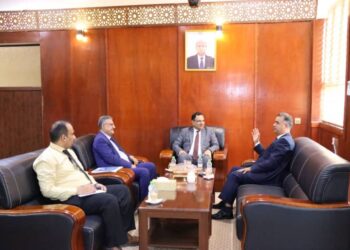 السقطري يبحث مع السفير الليبي  التعاون في المجال الزراعي والسمكي