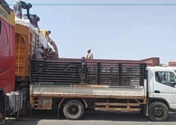 الماس يطلع على نشاط محطات الوزن المحوري المتنقلة في لحج