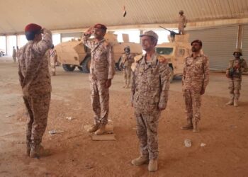 رئيس هيئة العمليات يتفقد مركز النصر التدريبي وقيادة اللواء الثاني احتياط