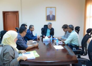 باصهيب يبحث مع مسئول اممي آليات الموائمة بين التدخلات الإنسانية والتنموية