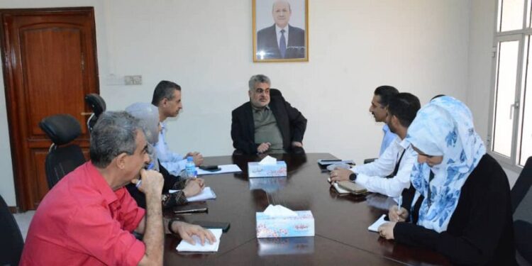 باصهيب يلتقي ممثلي المجلس الدنماركي للاجئين ومؤسسة البصر العالمية