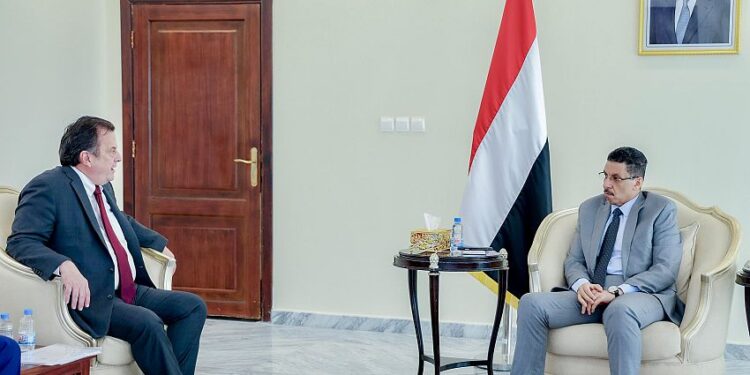 بن مبارك  بودع المنسق المقيم للشؤون الانسانية بمناسبة انتهاء فترة عمله