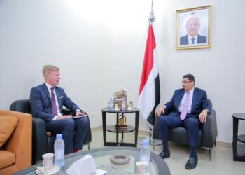 بن مبارك يبحث مع المبعوث الاممي  الجهود الاخيره لاحياء السلام