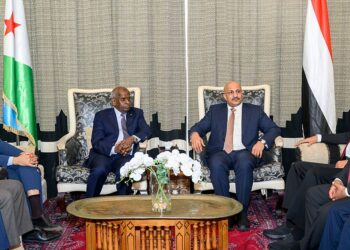 طارق صالح : تعزيز التعاون  بين اليمن وجيبوتي لحمايه الملاحه الدوليه