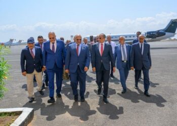 العميد طارق صالح يصل جيبوتي