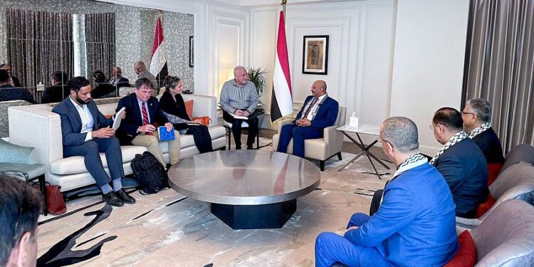 طارق صالح يبحث مع سفيري المانيا وهولندا تطورات الأوضاع المحلية