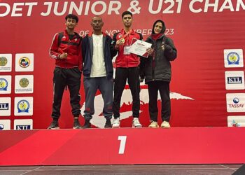 اليمن تحقق ميدالية ذهبية آسيوية في لعبة الكاراتية