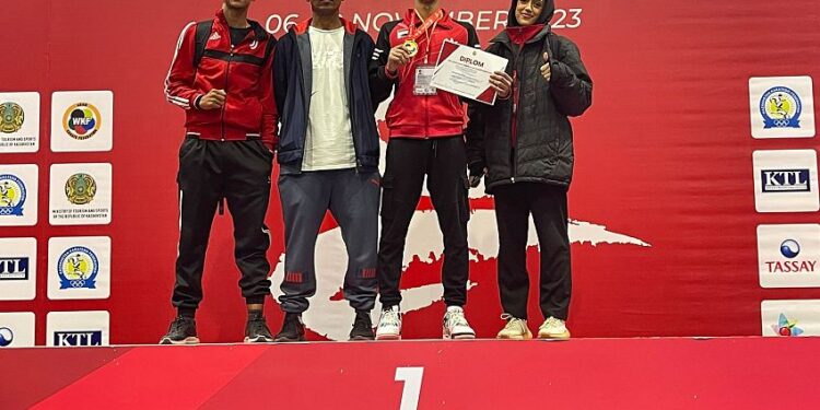 اليمن تحقق ميدالية ذهبية آسيوية في لعبة الكاراتية