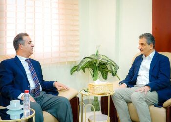 لملس يستقبل السفير الليبي و رئيسة بعثة منظمة أطباء بلا حدود