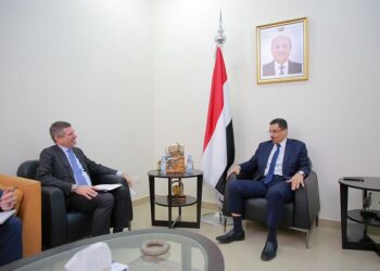 وزير الخارجية يلتقي السفير الأمريكي والقائم باعمال السفاره الصينيه