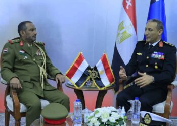 رئيس الاركان يبحث مع قائدي القوات البحرية والجوية المصرية التعاون العسكري