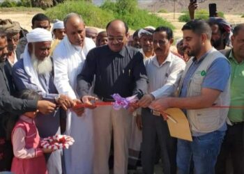 افتتاح مشروع الوحدة الصحية بمديرية السوم بحضرموت