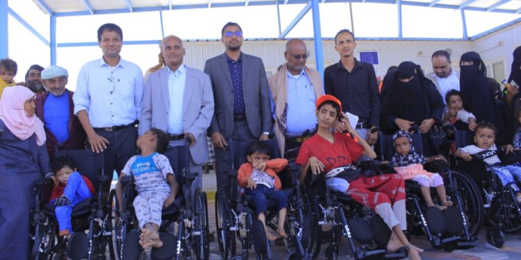 الحديده تحتفل باليوم العالمي للمعاق بالخوخة