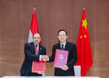 اليمن والصين توقعان اتفاقية التعاون الاقتصادي والفني بمنحة قيمتها 100 مليون يوان