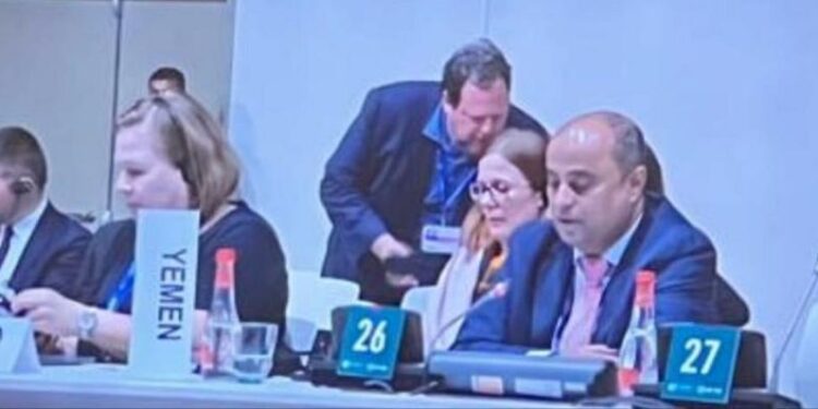 وزير المالية :اليمن تعاني من تأثيرات المناخ بشكل متطرف آثرت على الأمن الغذائي و المائي