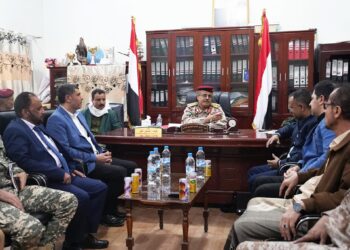 محور تعز يبحث مع بعثة الصليب الأحمر الدولي  تعزيز التعاون بينهما