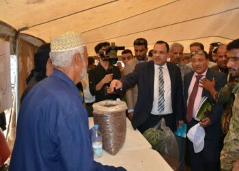 تدشين فعاليات المعرض الوطني الأول للبُن في عدن