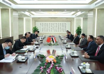 بجاش يبحث مع نائب وزير الخارجية الصيني تنسيق المواقف في القضايا المشتركه