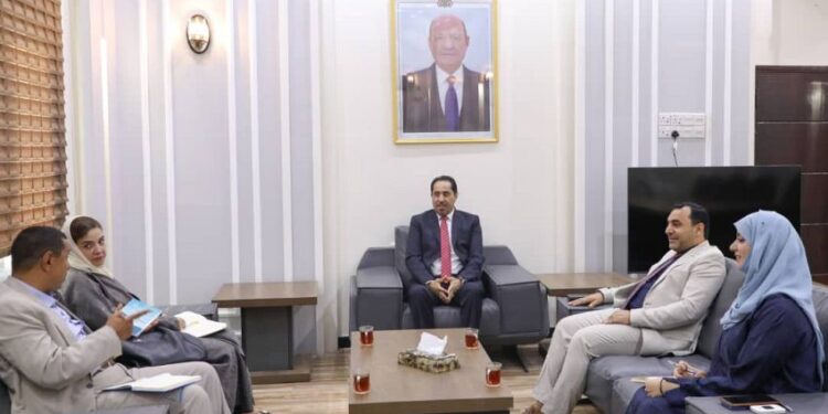 البكري يبحث مع منظمة العمل الدولية سبل التعاون المشترك