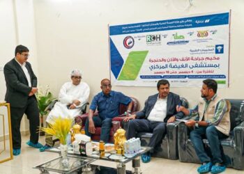 تدشين مخيم طبي في جراحة الأنف والأذن والحنجرة بالمهرة