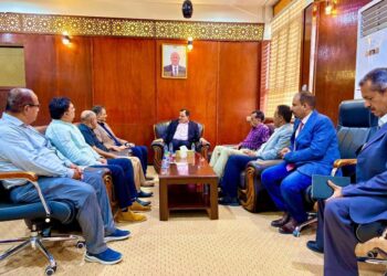 السقطري ولملس يناقشان الاجراءات للبدء بمشروع مركز الصادرات السمكية بعدن
